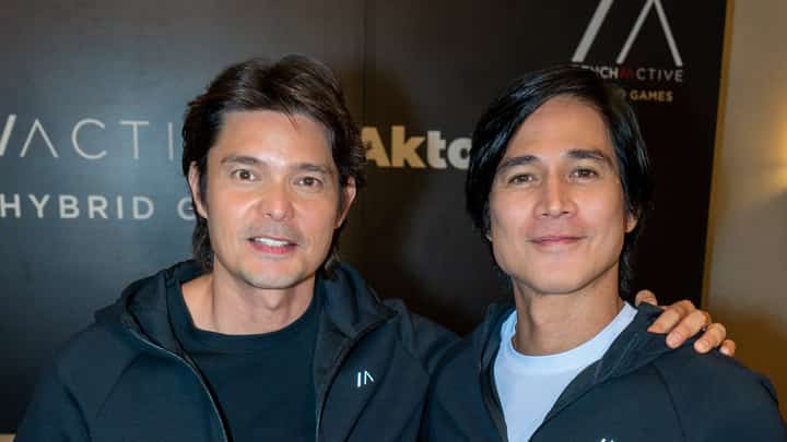 AKTOR PH chairman Dingdong Dantes (left) and board member Piolo Pascual.