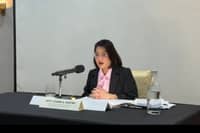 Palace press officer, Undersecretary Claire Castro