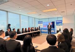 ATFX chairman visits SmarTrade, stresses trust in financial education