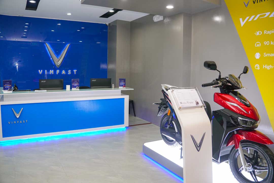 VinFast expands Metro Manila network with MOA e-motorcycle showroom