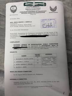 NBI files raps vs. Palpal-lotoc, 3 CHR officials