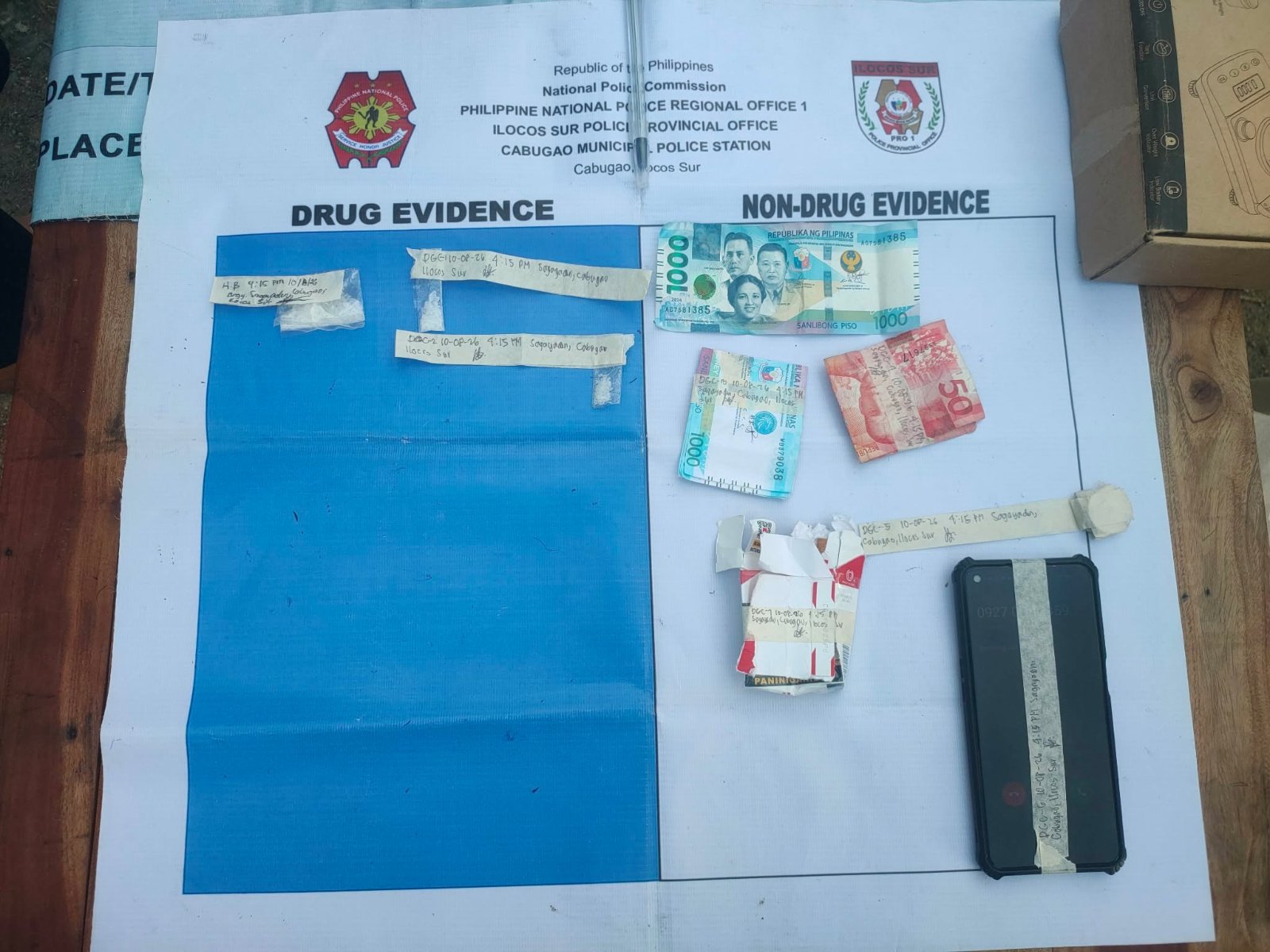 Two drug suspects arrested in Ilocos Sur buy-bust operations