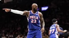 New team, same intensity: Vintage James delivers in pre-season debut for Sixers