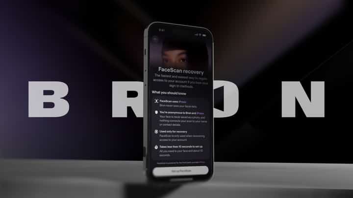 Bron rolls out FaceScan for wallet recovery