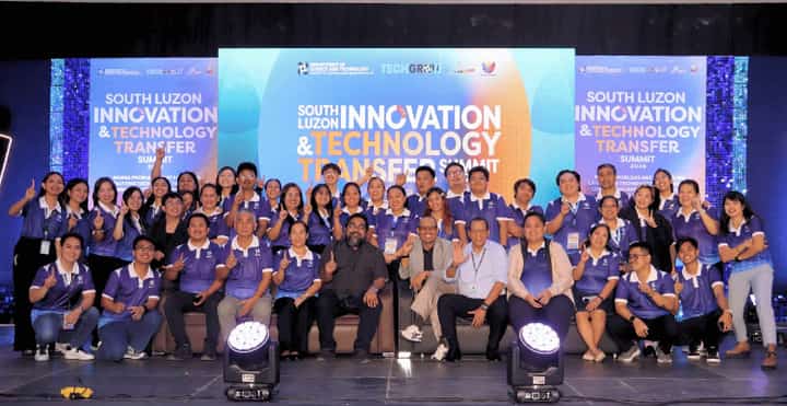 Participants pose for a group photo during the SLITTS 2026 summit in Calapan City, Oriental Mindoro.