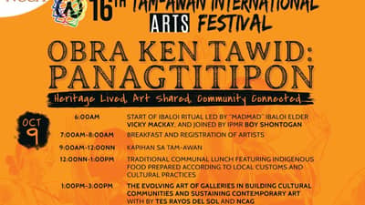 16th Tam-awan International Arts Festival opens in Baguio