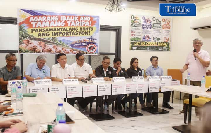 Sinag, hog raisers press conference
