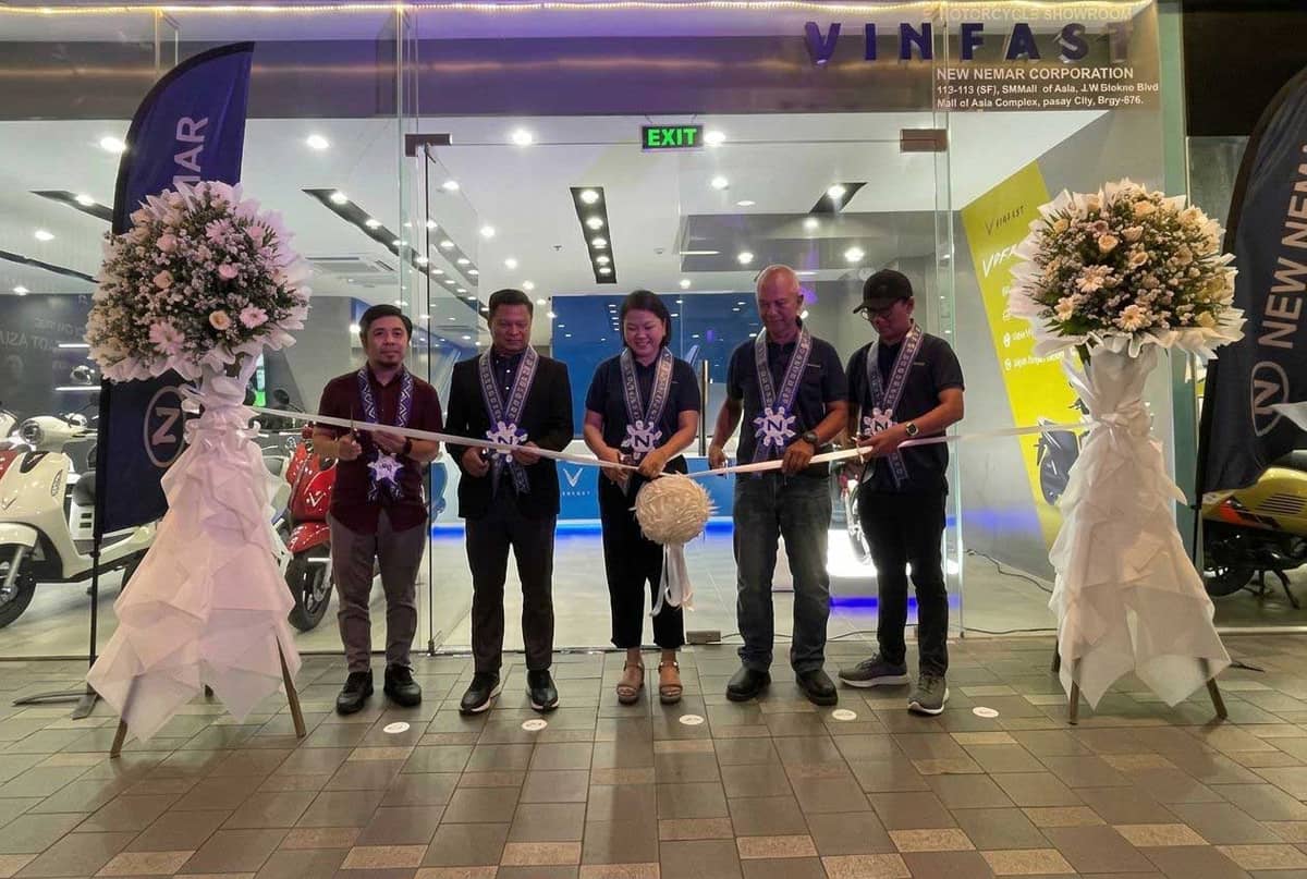 OPENING ceremony at the Mall of Asia complex in Pasay City welcomes VinFast’s 36th e-motorcycle dealership in the Philippines.