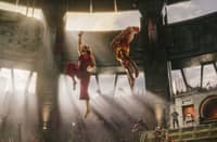 NOAH Centineo as Ken, and Vidyut Jammwal as Dhalsim, battle it out at the second World Warrior Tournament in ‘Street Fighter.’