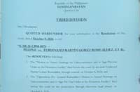 Sandiganbayan allows Romualdez to sign pre-trial order at QC jail