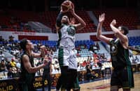 JUSTIN Strings fires 32 points and grabs 11 rebounds to lead Terrafirma to a 146-127 victory over Macau on Saturday in the PBA Governors’ Cup.