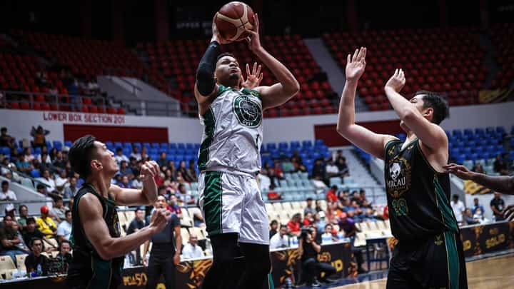 JUSTIN Strings fires 32 points and grabs 11 rebounds to lead Terrafirma to a 146-127 victory over Macau on Saturday in the PBA Governors’ Cup.