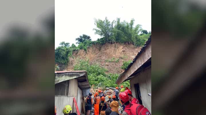 Landslide kills 3, buries family
