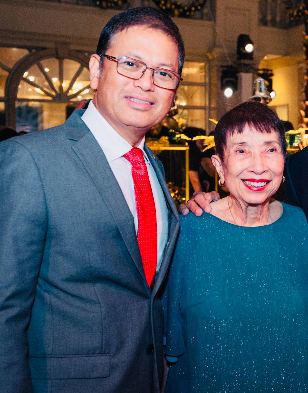 THE Peninsula Manila chief engineering consultant Romel Alvarez; The Peninsula Manila former director of Customer Services, Monzie Uy.