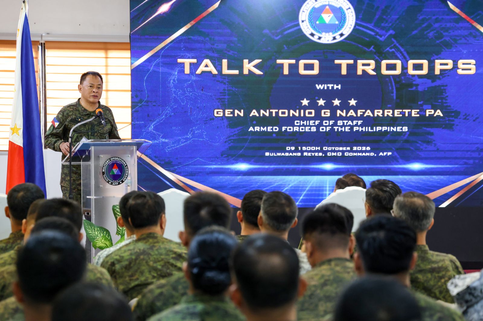 AFP chief pushes AI use to counter disinformation, malign influence