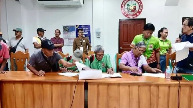 Betwagan, Butbut tribes settle land disputes