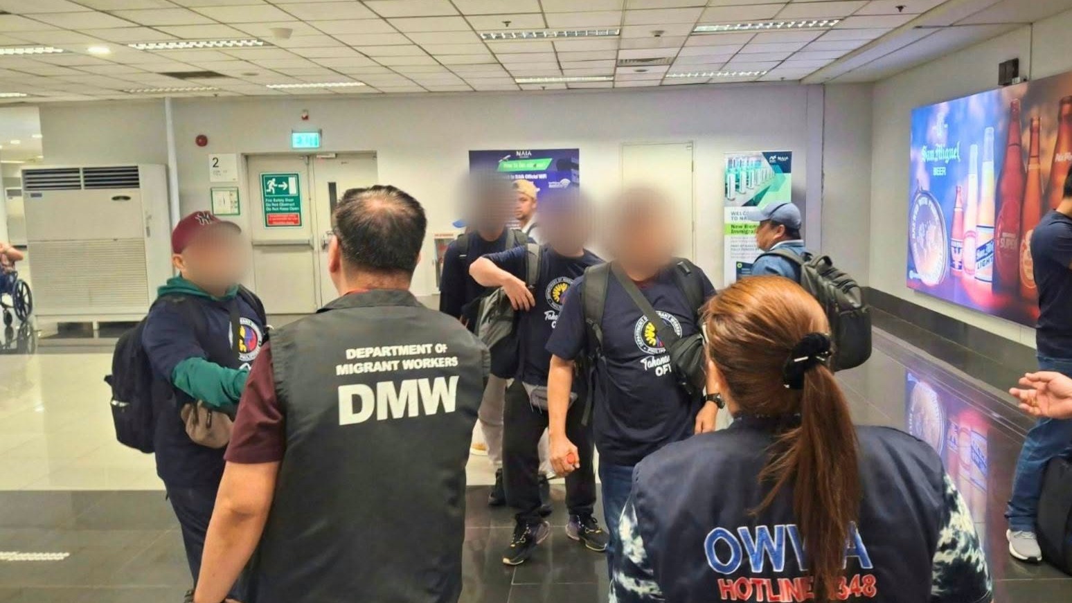 17 seafarers, 26 OFWs repatriated