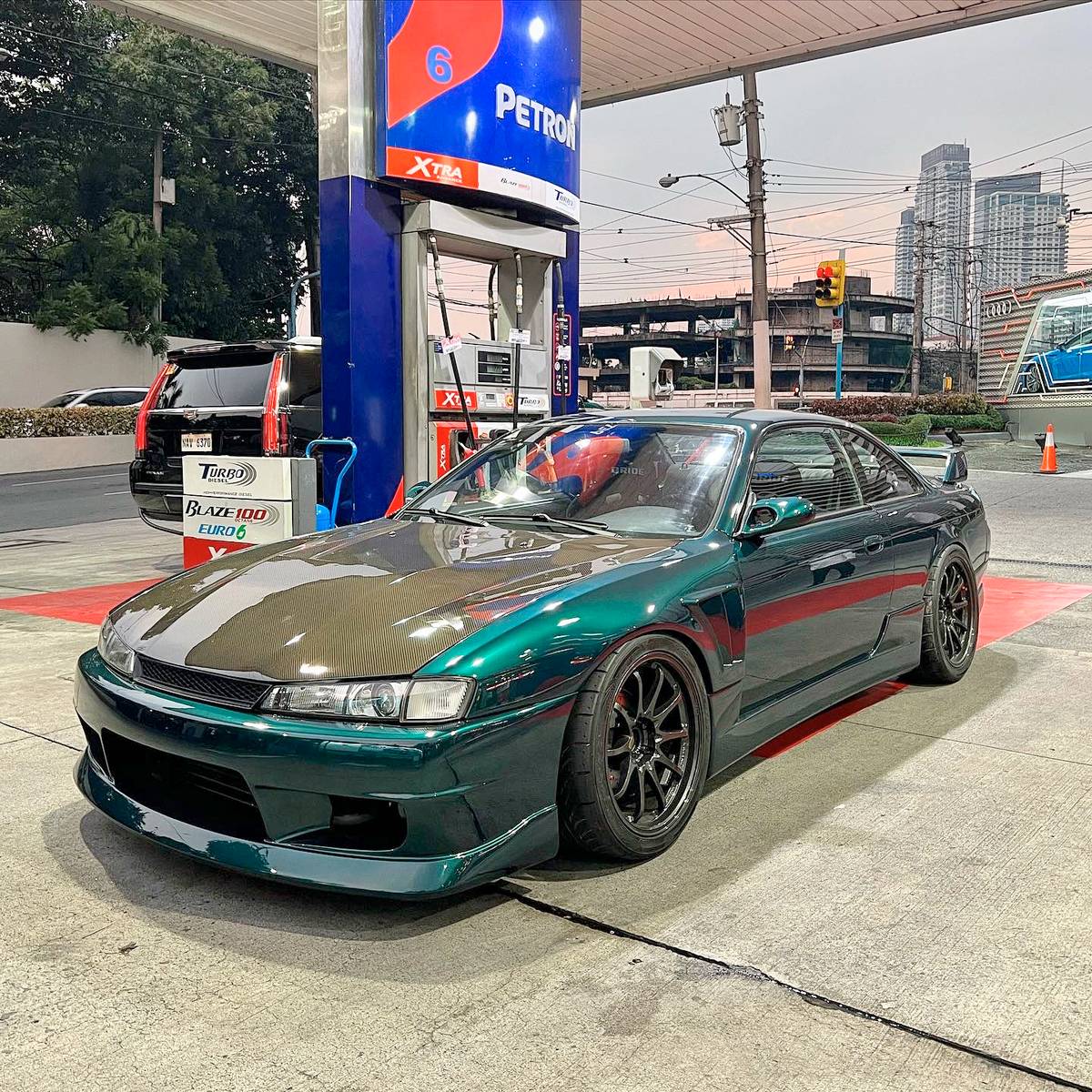 NISSAN Silvia S14 owner Raffy Rabe calls the ‘Green Goblin’ his favorite car and is having it built for more power and reliability.