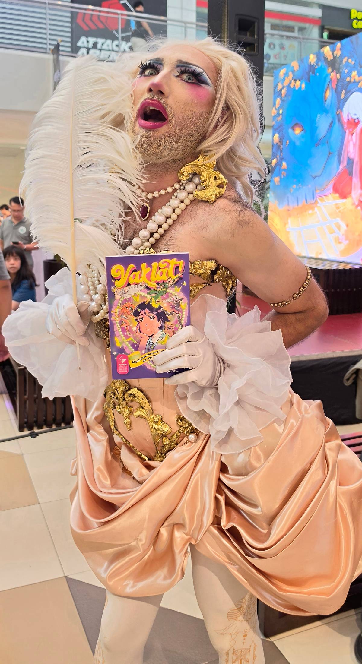 DRAG artist and author Pura Luka Vega.