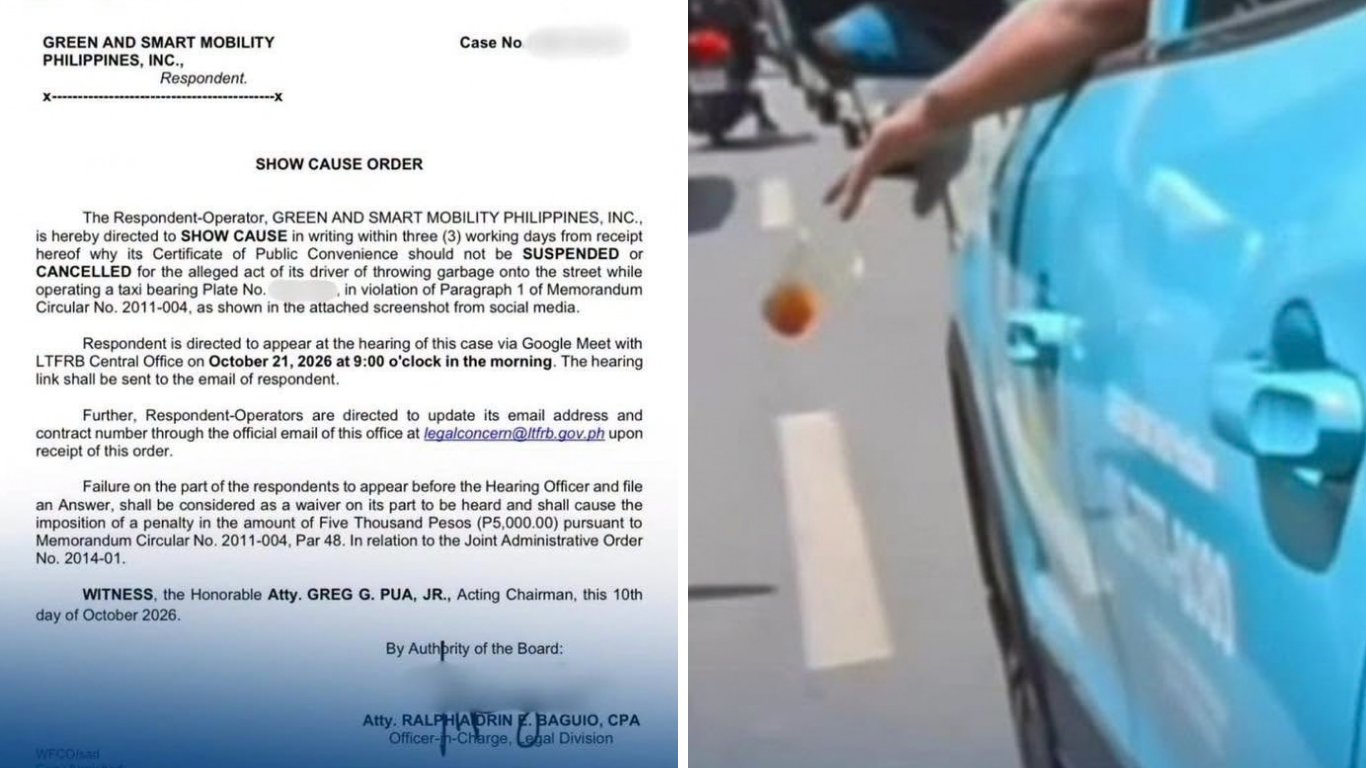 EV taxi firm faces franchise review on viral road littering