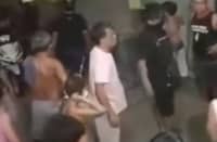 A SCREENGRAB shows the alleged 'hulidap' extortion attempt in Taguig City. The viral video highlighted police officers confronting a resident. Philippine National Police chief Police General Jose Melencio Nartatez Jr. ordered an investigation into the incident which saw five personnel from Substation 9 relieved from their posts.