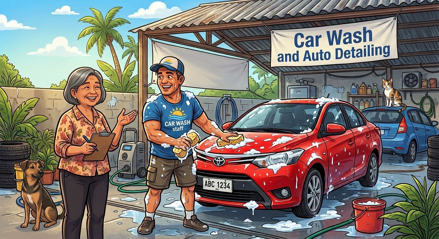 The car wash