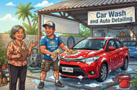 The car wash