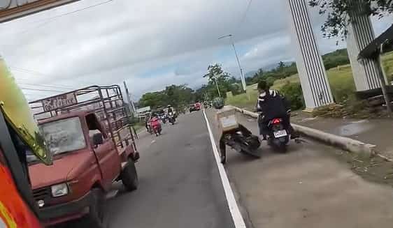 Rider na nanulak ng vendor, suspendido lisensya