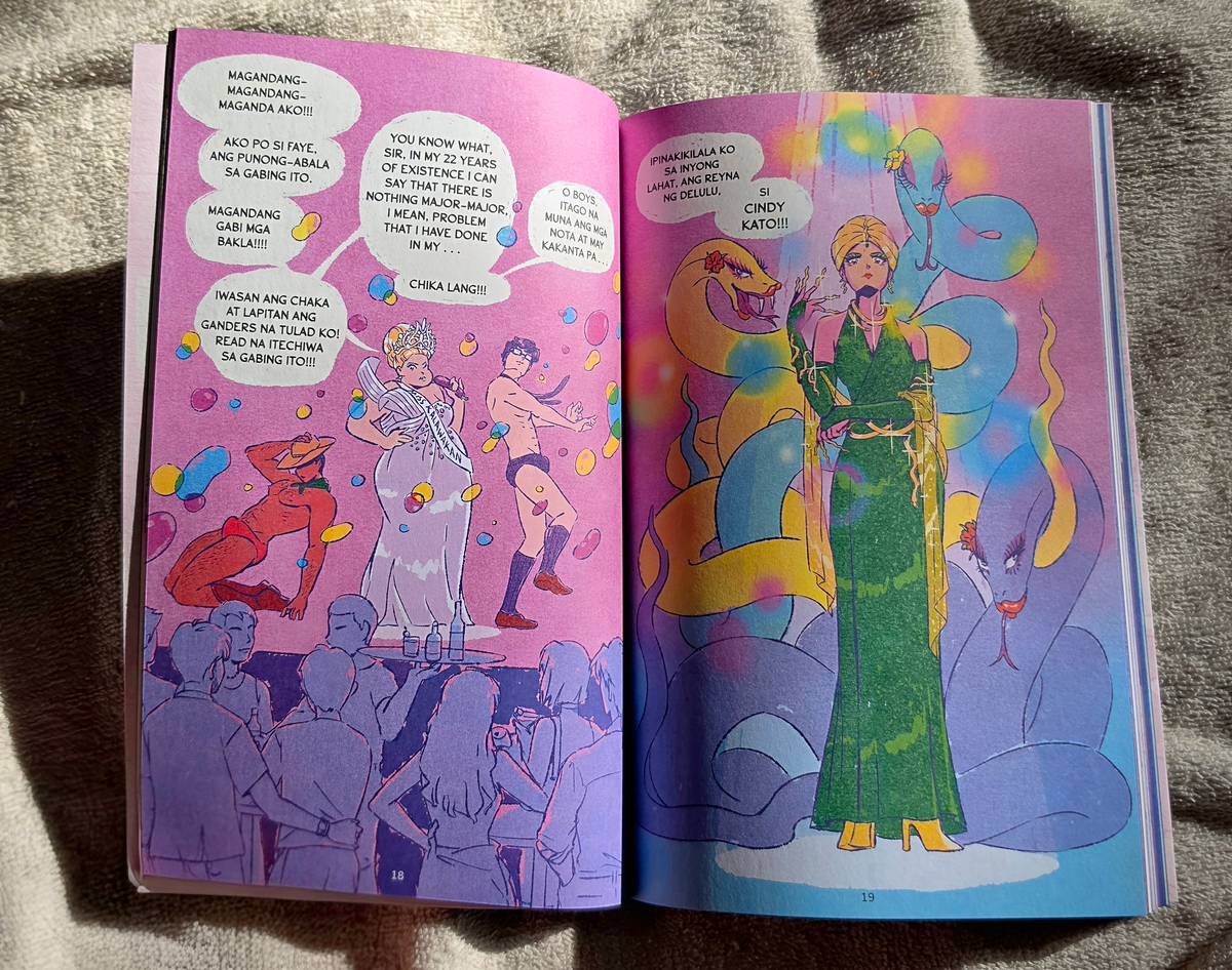 CINDY Kato makes a dazzling entrance in ‘Vaklat!,’ brought to life by Jap Mikel’s vivid illustrations.