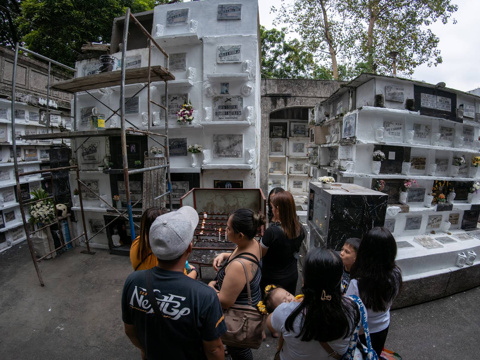 Caretakers start repairing and repainting of tombs and niches at the Manila North Cemetery on Sunday 11 October 2026 in preparation of the Undas ( All Saints' and All Souls' day) observances. The management of Manila North Cemetery has set 27 October as the last day for cleaning, repairing and repainting of graves while 28 October is the last day of burial.