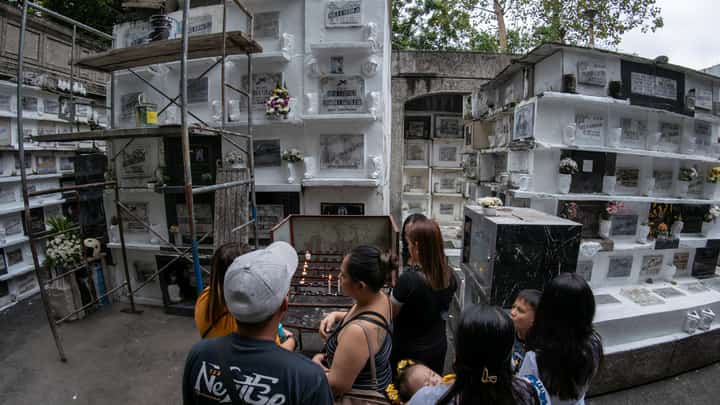 Caretakers start repairing and repainting of tombs and niches at the Manila North Cemetery on Sunday 11 October 2026 in preparation of the Undas ( All Saints' and All Souls' day) observances. The management of Manila North Cemetery has set 27 October as the last day for cleaning, repairing and repainting of graves while 28 October is the last day of burial.