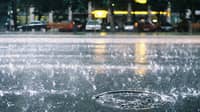 The warning came with rain
