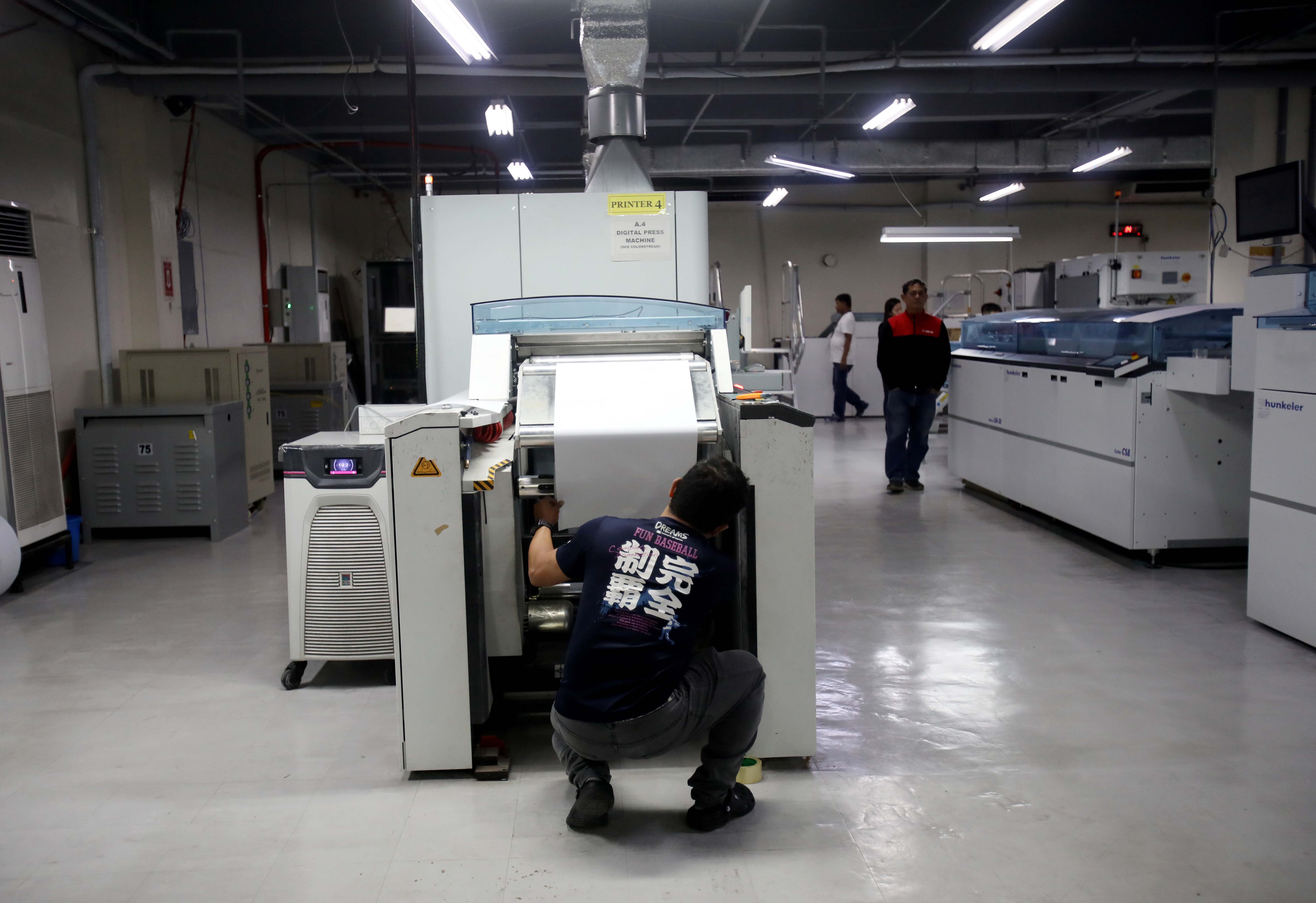 Comelec starts ballot printing for special poll, plebiscite