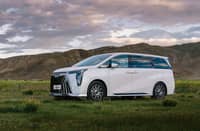 MOUNTAINS provide the backdrop for the GAC GN8 PHEV Executive, which offers a claimed combined driving distance of more than 1,000 kilometers.