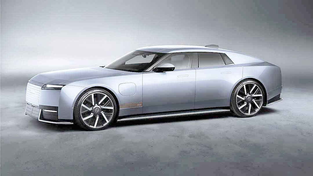 JAGUAR Type 01 features a long bonnet, low roofline and sleek four-door body, with orders scheduled to open in early 2027.