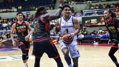 JUAN Gomez de Liaño produces a triple-double of 32 points, 12 rebounds and 13 assists in Converge’s 152-119 win over Titan Ultra on Sunday in the PBA Governors’ Cup.