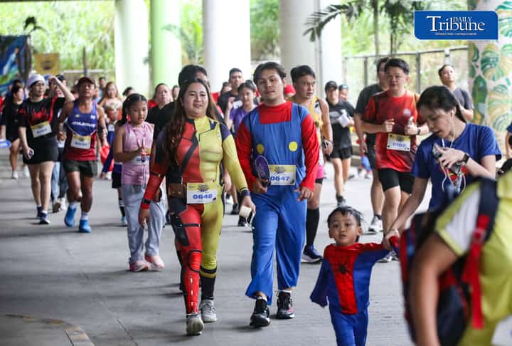 Superheroes fun run