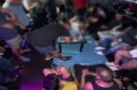 OPERATIVES from the National Capital Region Police Office, led by the Southern Police District Drug Enforcement Unit and Makati Police, dismantle an illegal drug den along Buencamino Street in Barangay Poblacion, Makati City.