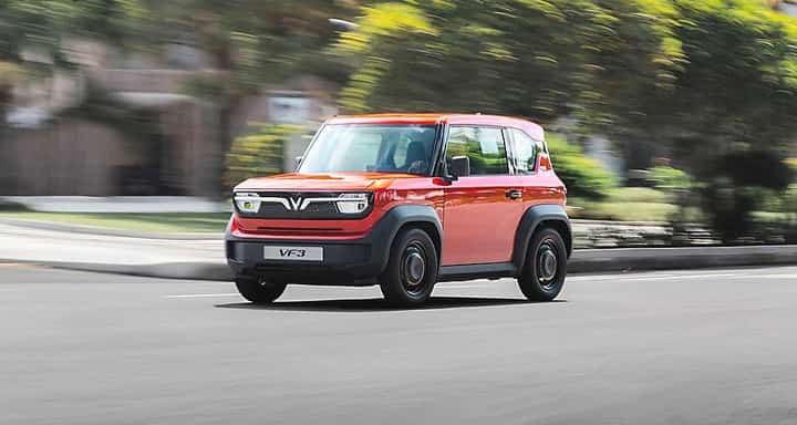 VinFast VF 3 wins Disway award
