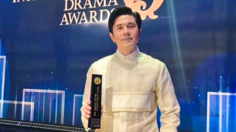 Paulo Avelino’s ‘The Alibi’ portrayal
earns Seoul honor