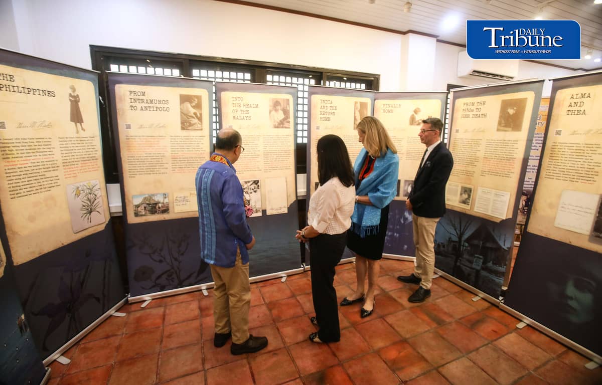 TRAILBLAZING WOMEN OF THE 1920S

Quezon City Mayor Joy Belmonte, Slovenian Ambassador to the Philippines Dr. Smiljana Knez and other guests view a photo exhibition featuring two pioneering women travelers, Alma Karlin of Slovenia and Paz Guazon of the Philippines, during its opening at the Tandang Sora Women's Museum in Quezon City on Monday, 12 October 2026.

The exhibition celebrates the journeys of two women who ventured beyond their homelands in the 1920s, highlighting their contributions to travel, cultural exploration and women's history.

| Photo by Analy Labor