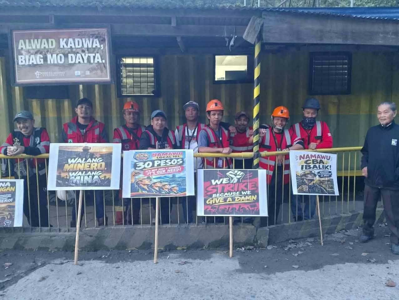 Philex Mining keeps gates open, excuses striking workers