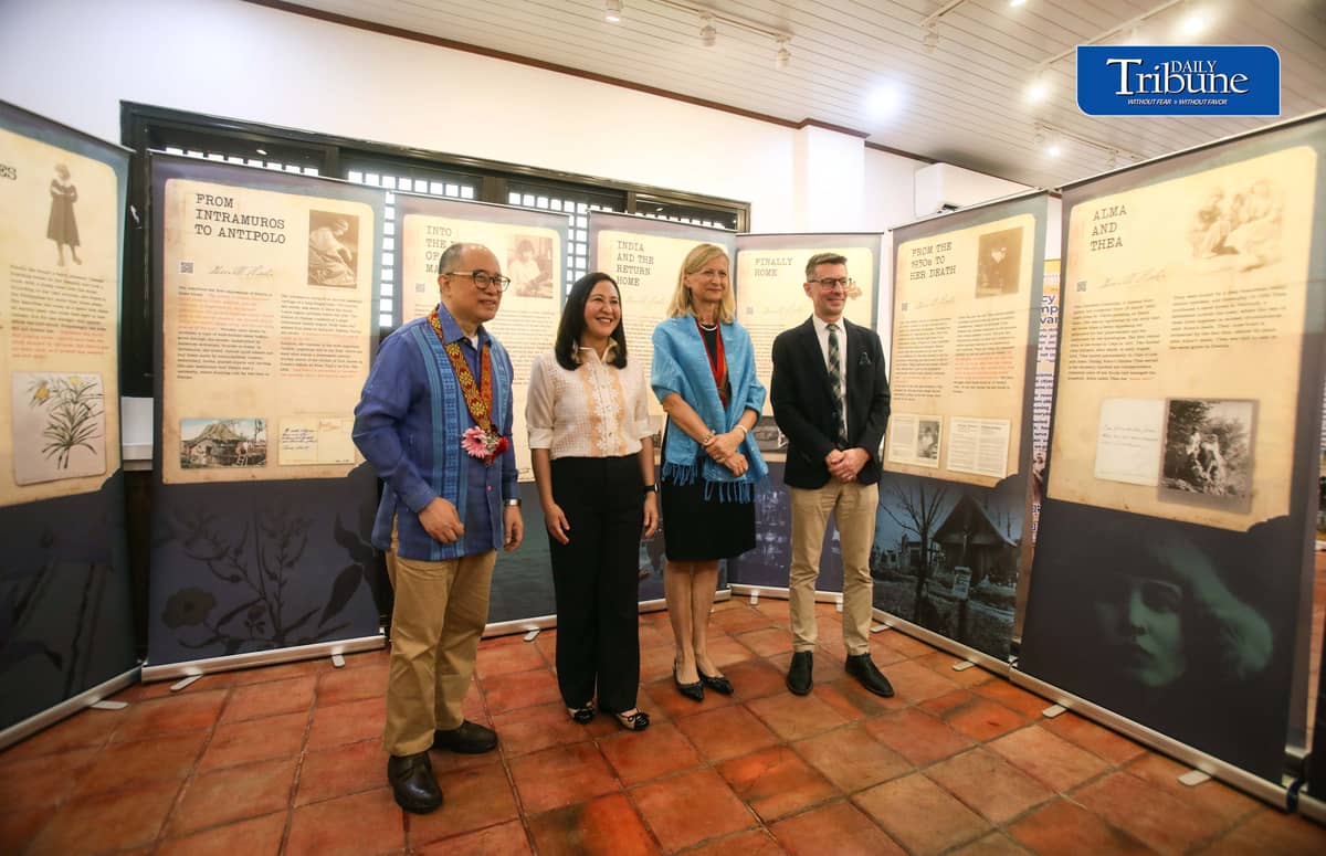 TRAILBLAZING WOMEN OF THE 1920S

Quezon City Mayor Joy Belmonte, Slovenian Ambassador to the Philippines Dr. Smiljana Knez and other guests view a photo exhibition featuring two pioneering women travelers, Alma Karlin of Slovenia and Paz Guazon of the Philippines, during its opening at the Tandang Sora Women's Museum in Quezon City on Monday, 12 October 2026.

The exhibition celebrates the journeys of two women who ventured beyond their homelands in the 1920s, highlighting their contributions to travel, cultural exploration and women's history.

| Photo by Analy Labor