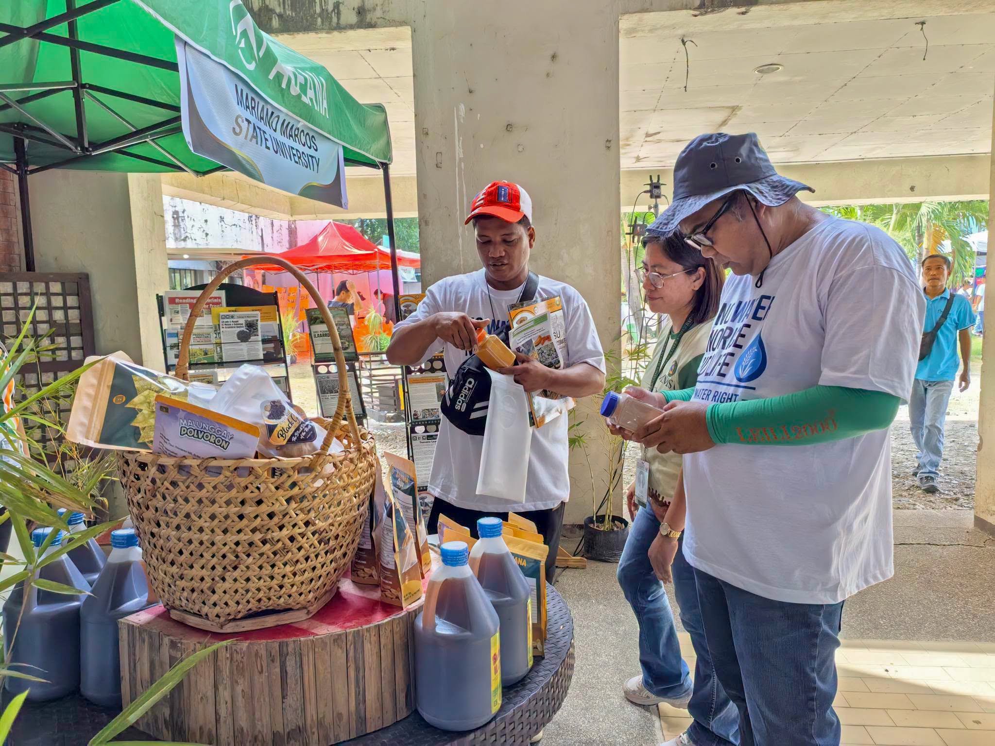 MMSU highlights local agri-products at PhilRice Batac exhibit