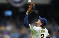BRICE Turang and the Milwaukee Brewers draw the first blood, beating the Los Angeles Dodgers, 2-1, in the opening salvo of the National League Championship Series.