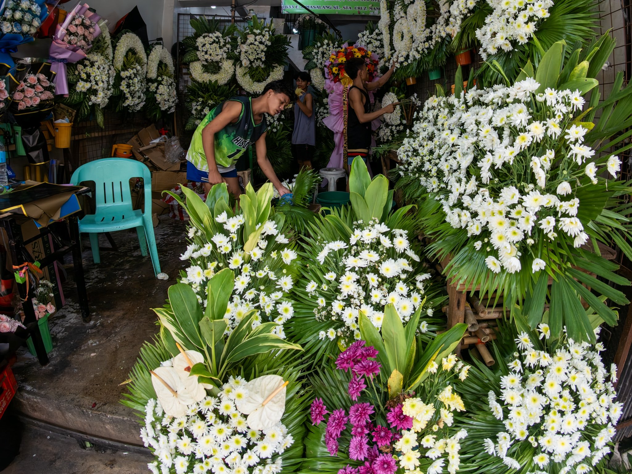 Dangwa Flower Market