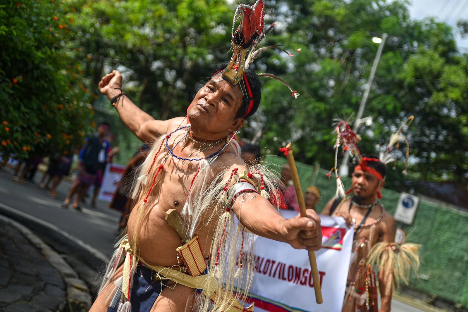 Representatives from 41 Indigenous Peoples groups join a colorful parade through Intramuros, Manila as part of Dayaw 2026, organized by the National Commission for Culture and the Arts (#NCCA) in celebration of National Indigenous Peoples Month on October 13. l Zedrich Xylak Madrid