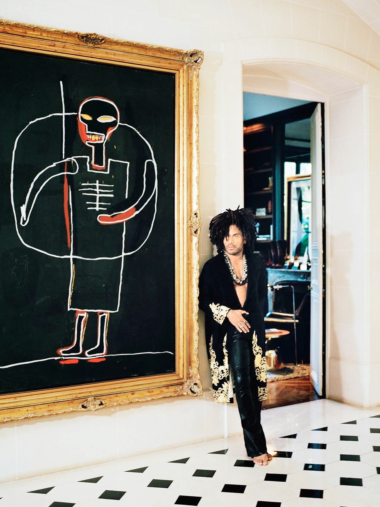 How Lenny Kravitz made Paris home feel like his own