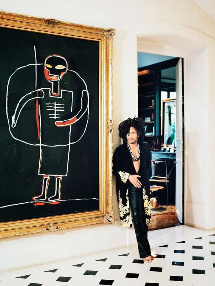 How Lenny Kravitz made Paris home feel like his own