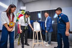 CIDG RFU3 inaugurate hybrid solar panel system, RE program
